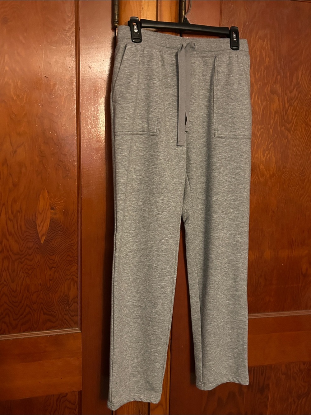 Style & Co. Gray Cozy Fleece Sweatpants